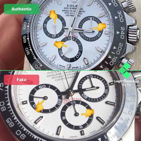 how to tell a rolex daytona is fake|Rolex daytona identification.